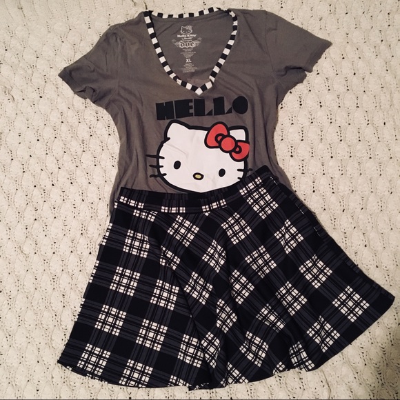 Forever 21 Dresses & Skirts - Forever 21 Plaid Skater Skirt
